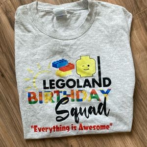 Lego t shirt Legoland Birthday Squad shirt